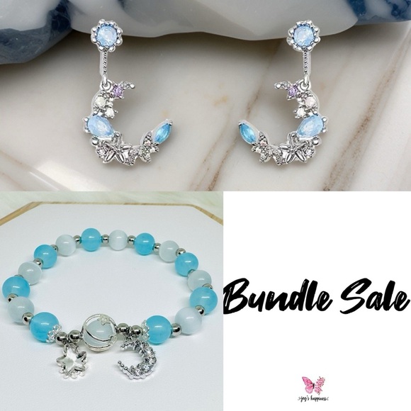 Blue Moon Fashion Statement Jewelry Bundle - Picture 1 of 7
